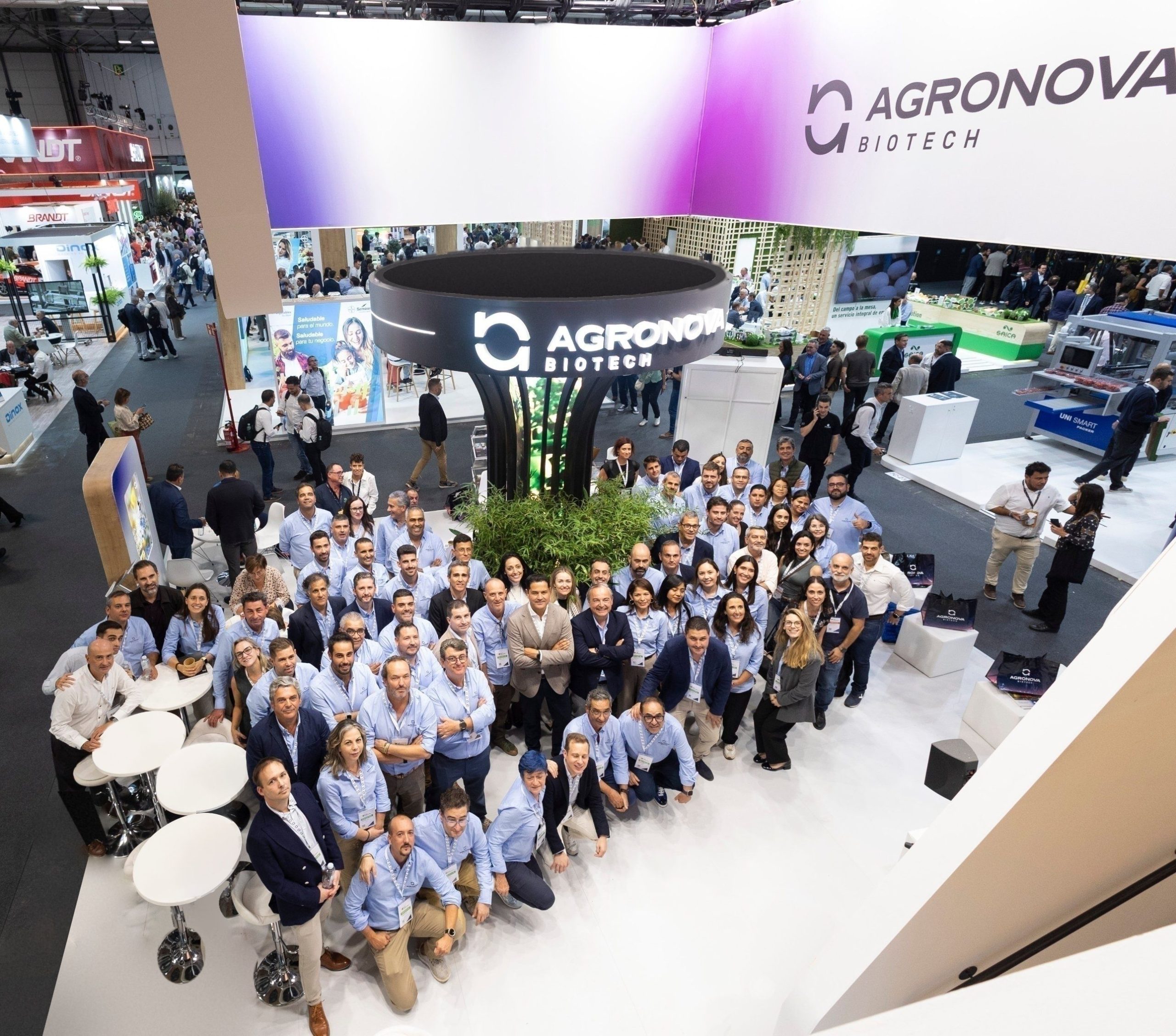 Agronova Biotech presenta Bloomis y Spirunol Prime en Fruit Attraction 2026